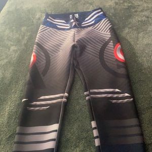 Captain America Colombian leggings